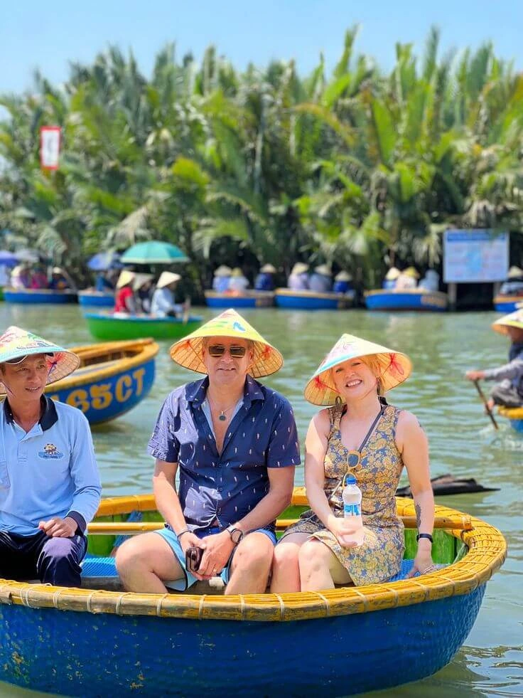 Cam Thanh coconut forest near Hoi An Vietnam