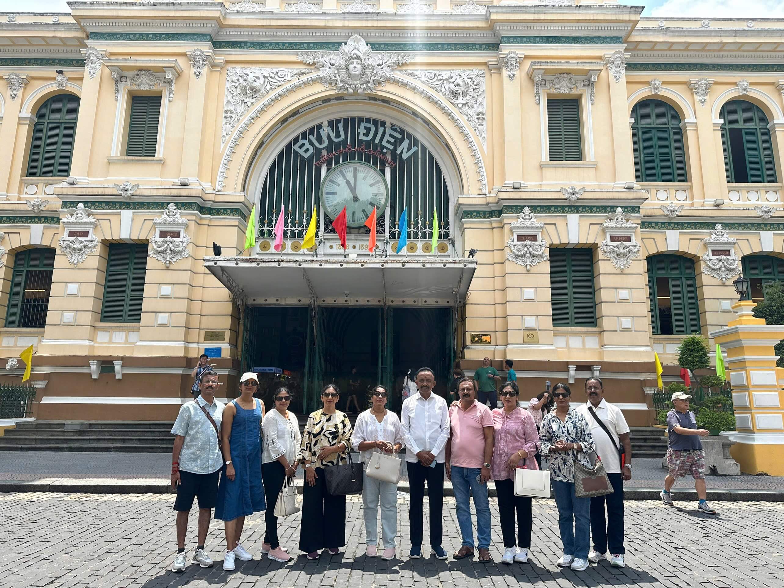 Sky Journey Tours clients enjoying Vietnam tour