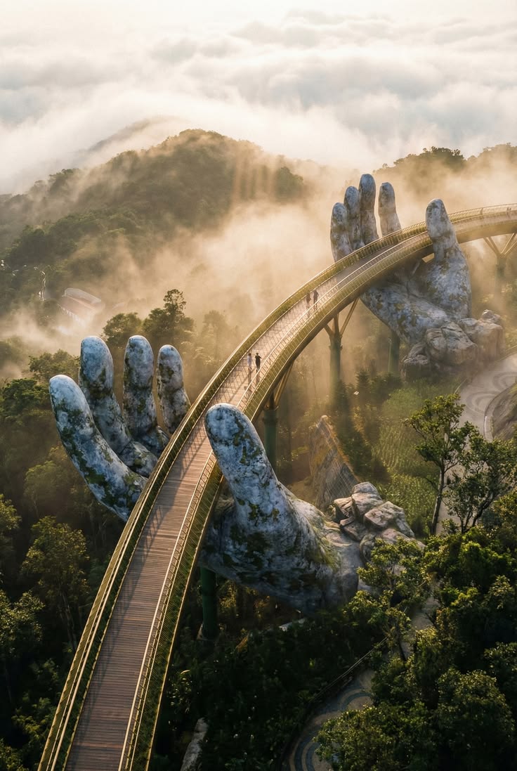Golden Bridge Ba Na Hills