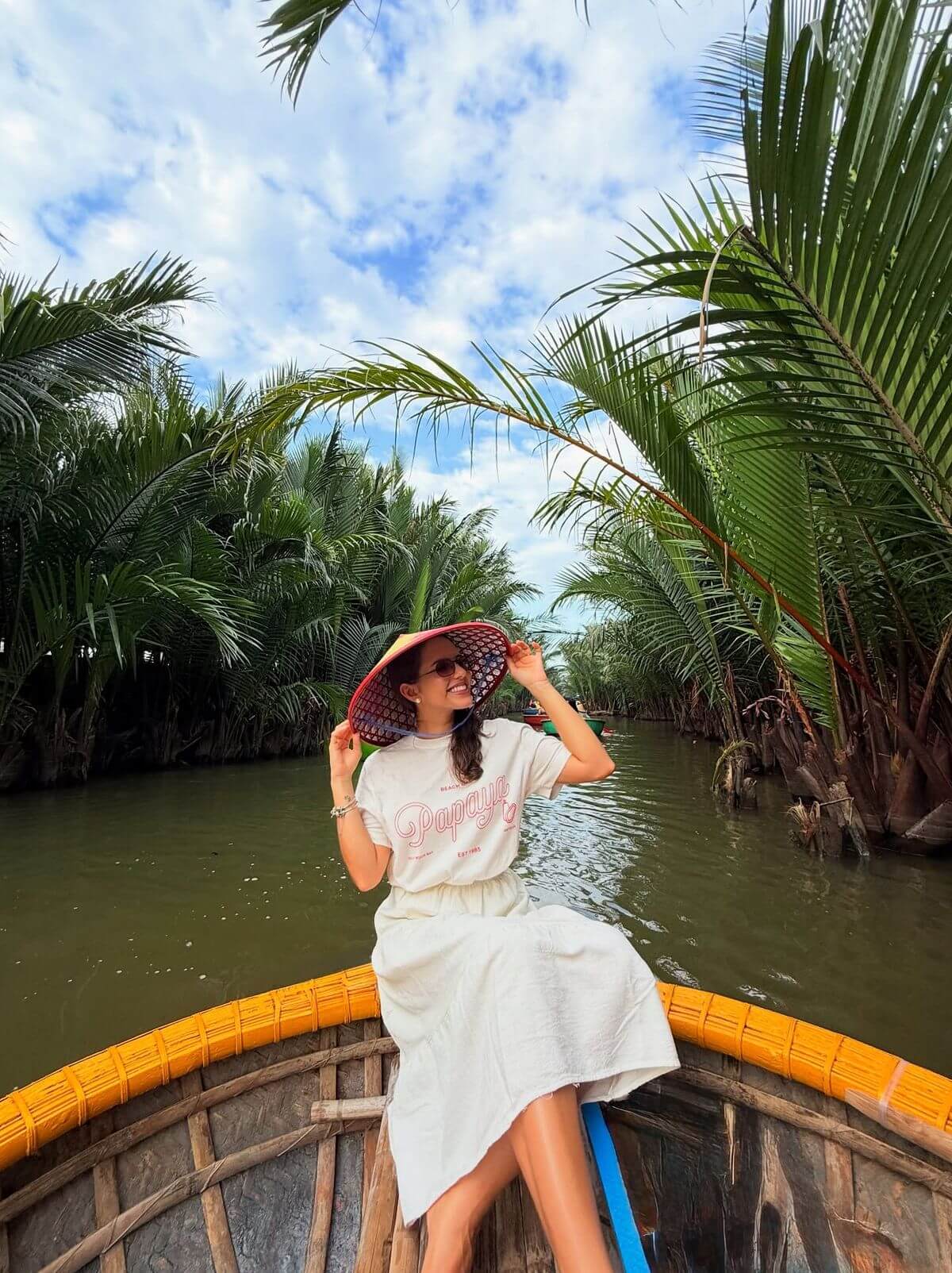 Hoi An - Coconut Basket Boat