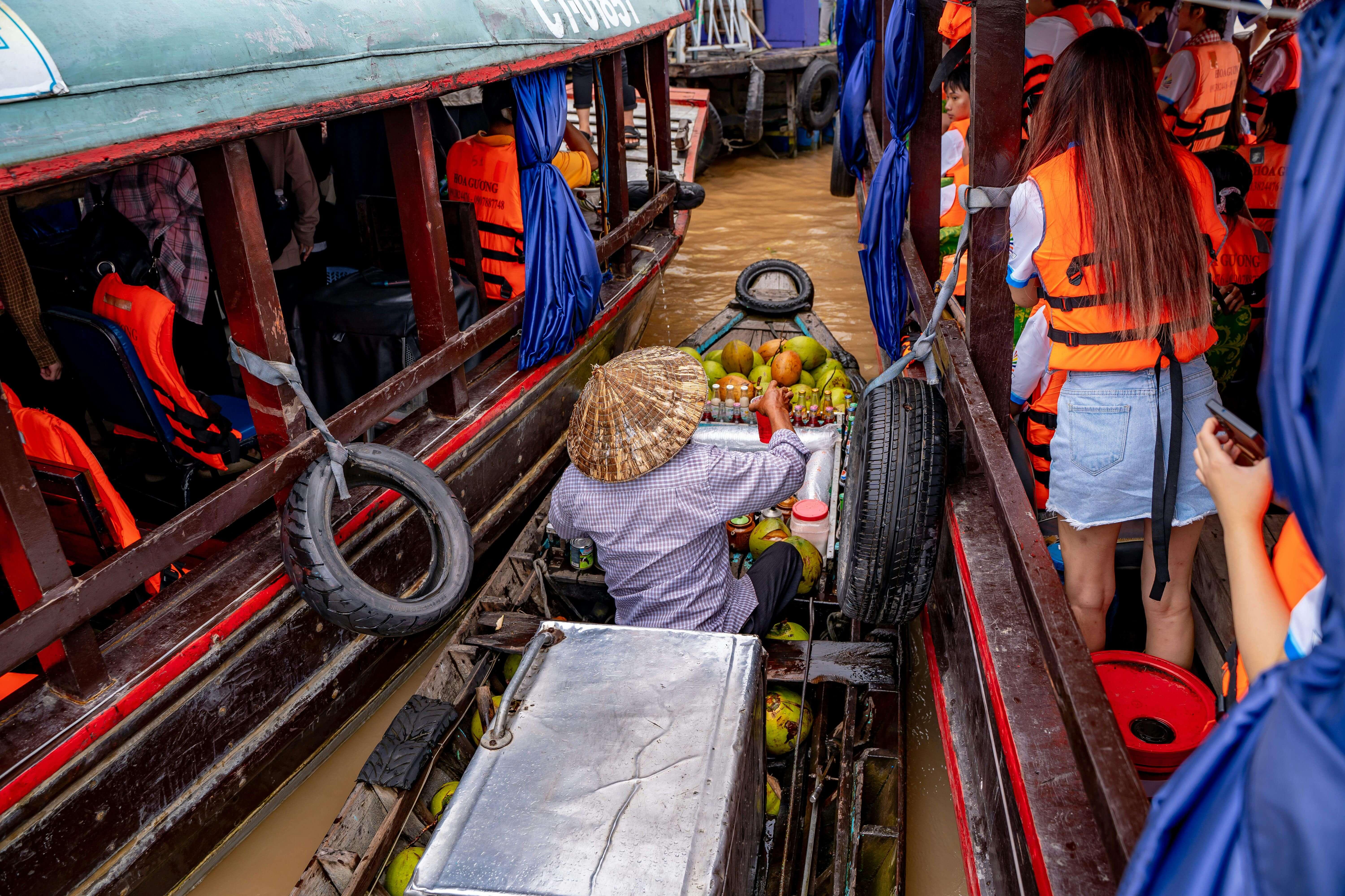 Mekong Delta Floating Market